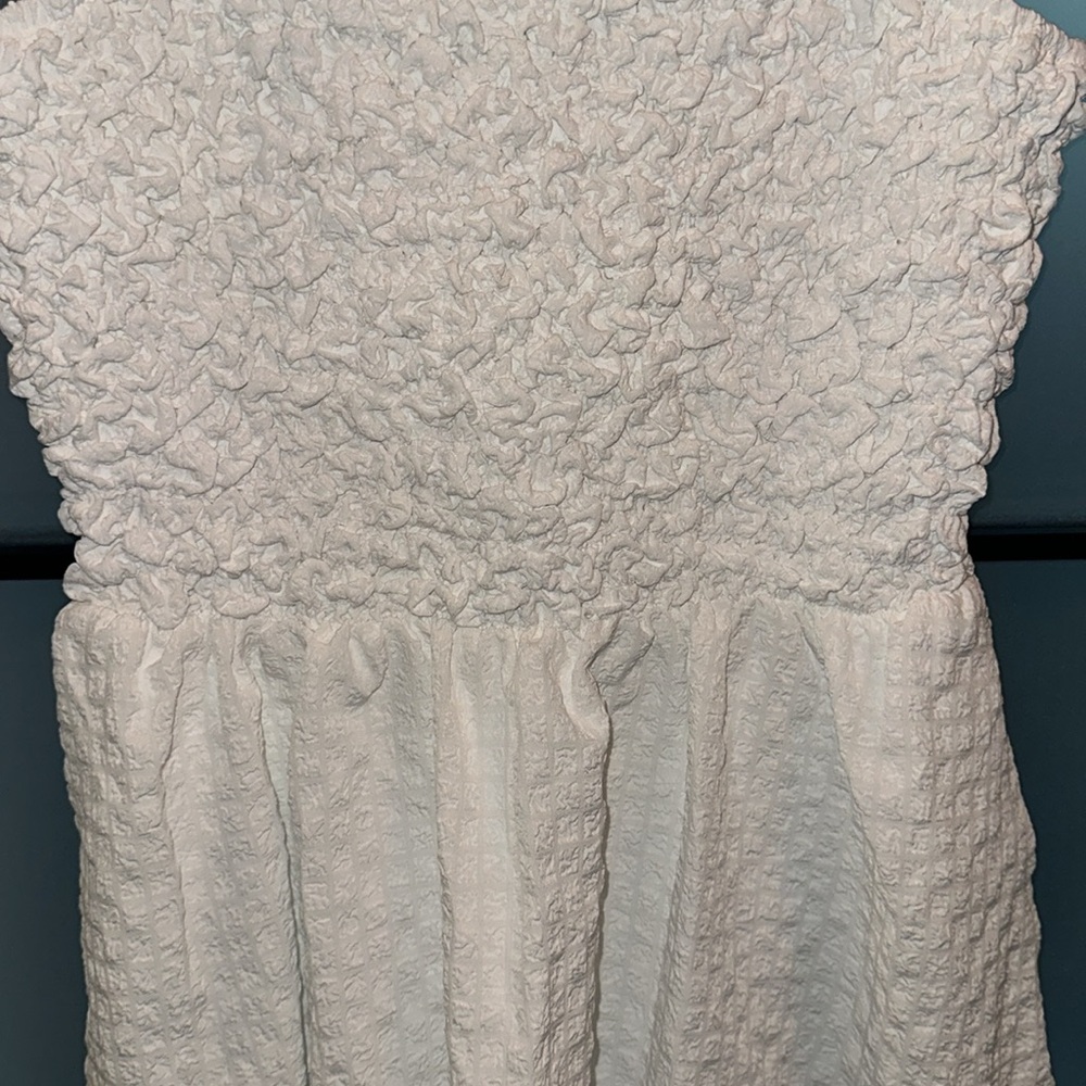 FRANCESCAS White Rouched Dress - Picture 3 of 3